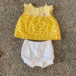 6 month carters matching set